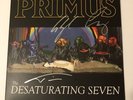Primus The Desaturating Seven Signed Autographed Vinyl Record Rainbow Splatter