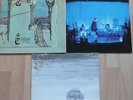 GENESIS - Trespass, LIVE, Wind And Wuthering - 3 LP's Top Zustand