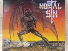 MORTAL SIN - MAYHEMIC DESTRUCTION LP ORIG AUSSIE PRIVATE PROMO  signed by band