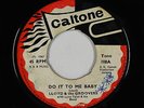 Rocksteady Reggae 45 - Lloyd & the Groovers - Do It To Me Baby - Caltone UK mp3