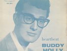 BUDDY HOLLY *HEARTBEAT* 1960  UK CORAL EP *YOU'RE SO SQUARE/ LITLLE BABY +2*