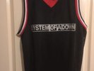 System Of A Down-Basketball Jersey-Vest-Beater-Top-String-XL-Vintage-Tee-Rare