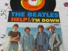 The Beatles-Help /I'm Down-Vinyl 45 w/Picture Sleeve-West Coast Thumb Cut