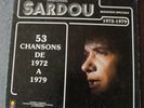 Michel Sardou, 53 chansons de 1972 à 1979 - best of, coffret 4 LP - 33 tours