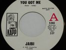 Rare Soul 45- JAIBI- What Good Am I/You Got Me- KAPP White Label PROMO-NM-