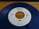 BRUCE SPRINGSTEEN - FIRE / RAISE YOUR HAND - LIVE - BLUE VINYL