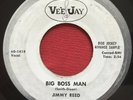 JIMMY REED   BIG BOSS MAN / I'M A LOVE YOU (1960) PROMO 45   VEE JAY VJ 380