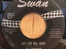 THE SHOWMEN northern soul 45 Our Love Will Grow / You're Everything   Swan