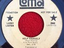 Larry Laster, Help Yourself, Rare Soul 45, Promo Copy, Loma Records