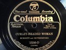 Burnett and Rutherford Columbia 15240 Curley-Headed Woman Near Mint