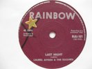 Laurel Aitken & The Soulmen, Last Night on the UK Rainbow label. Ex
