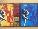 GUNS N ROSES USE YOUR ILLUSION VOL 1 & VOL 2 PROMO'S ORIG 91 GEFFEN 4 LP'S INNER