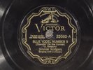 78 RPM - Jimmie Rodgers (with Louis Armstrong), Victor 23580, EE- Country - Jazz