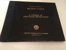 Vintage Insuline Corp. NY International Morse Code Instruction 5 Record Set VG+