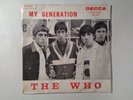 THE WHO MY GENERATION /SHOUT AND SHIMMY DECCA ITALY 7