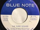 * THREE SOUNDS It Was A Very Good Year SOUL JAZZ TITTYSHAKER  Blue Note 45 Hear