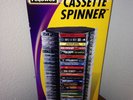 FELLOWES 100 Audio Tape Cassette Rotating Spinner Black Storage Rack NEW in BOX