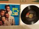 RARE HTF R&B THE 5 FIVE SATINS SING VOL 3 EP WITH PICTURE SLEEVE EMBER RECORDS