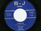 RARE DOO-WOP 45 - BILLY JOE AND HIS CONFIDENTIALS - FEELING BLUE [B-J RECORDS]
