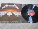 Metallica LP / MASTER OF PUPPETS / EX / EX / 1986 RECORD CLUB PRESSING ELEKTRA