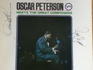 Oscar Peterson meets the great composers RARE Autographs by the trio Japan  Top