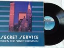 LP Secret Service - When the night closes in 1985 West Germany