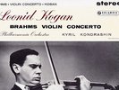 SAX 2307 UK B/S ED1 - LEONID KOGAN - BRAHMS - VIOLIN CONCERTO - KONDRASHIN - NM