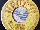 Elvis Presley, Mystery Train,45 rpm, rockabilly, country, Sun records, bopper