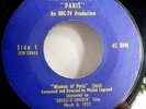 Rare 1957 MICHEL LEGRAND NBC-TV Prod M. Chevalier's -PARIS- Non Lp Jazz 45 Hear