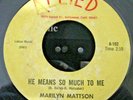 Marilyn Mattson-He Means So Much To Me/You Cheted-Rare Garage/Teen 45-Allied-MP3