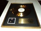 ISAAC HAYES Chocolate Chip Certif Gold LP Album In Frame With RIAA Plate Picture