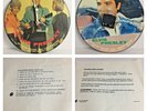 ELVIS PRESLEY INTERVIEW PICTURE DISCS CLOCK LIMITED EDITION REVERSIBLE