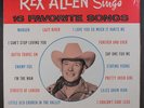 REX ALLEN: 16 Favorite Songs LP Sealed (Mono trad. cover) Country