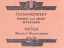 349g4.  Serge Koussevitsky - Romeo and Juliet Overture (Tschaikowsky)-Vic. M-347