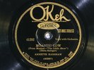 78 RPM -- Annette Hanshaw (with Dorsey Bros.), Okeh 41292, E-V+ Jazz