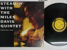 MILES DAVIS QUINTET STEAMIN' PRESTIGE SMJ-6533 Japan MONO VINYL LP