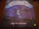 METALLICA RIDE THE LIGHTNING VINYL LP ELEKTRA
