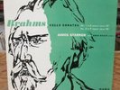 JANOS STARKER BACH CELLO SONATAS LP ABBA BOGIN SAGA XID 5164 MONO 1964 NO.1 NO.2
