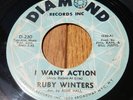 Soul 45 Ruby Winters I Want Action Better