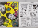 De La Soul Three Feet High and Rising UK DLS LP1 1989 Hip Hop Comic Inner Sleeve