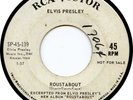 Elvis Presley USA PROMO/DEMO DJ copy 45 Roustabout/One Track Heart SP-45-139