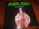 Overkill ?–  Fuck You  .org,1987.in very good condition..Megaforce..rare