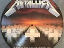 METALLICA / MASTER OF PUPPETS - PICTURE DISC VINYL LP UK 1986 MFN60P no barcode