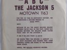 Northern Soul 45 JACKSON 5 ABC MOTOWN VG++ promo yellow wax picture sleeve