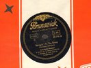 SCHELLACK 78RPM-HANS KOLLER -STOMPIN AT THE SAVOY-J.HIPP- MANGELSDORFF-BRUNSWICK