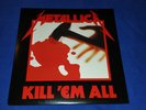 METALLICA- KILL 'EM ALL *2008 Mobile Fidelity Half Speed Mastered LP with Insert