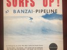 SURFS UP  at Banzai - Pipeline NM101 Rare Early West Coast Surf LP  DJ Signed