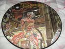 IRON MAIDEN -SOMEWHERE IN TIME- AWESOME RARE LTD PICTURE LP PRO EMI HOLLAND