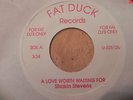 SHAKIN STEVENS, A LOVE WORTH WAITING FOR, FAT DUCK LABEL, STRAY CATS