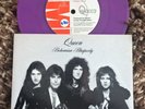 QUEEN  :  BOHEMIAN RHAPSODY - PURPLE VINYL NUMBERED 7